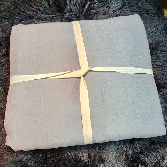 100% Cotton Duvet Cover Set Gray - Picture 4 of 6